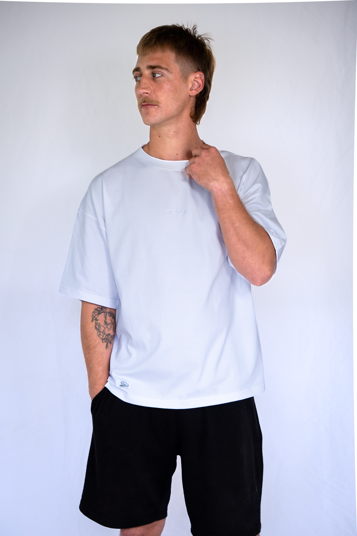Heavyweight Box-Fit Tee / STAPLE: "CIRRUS"