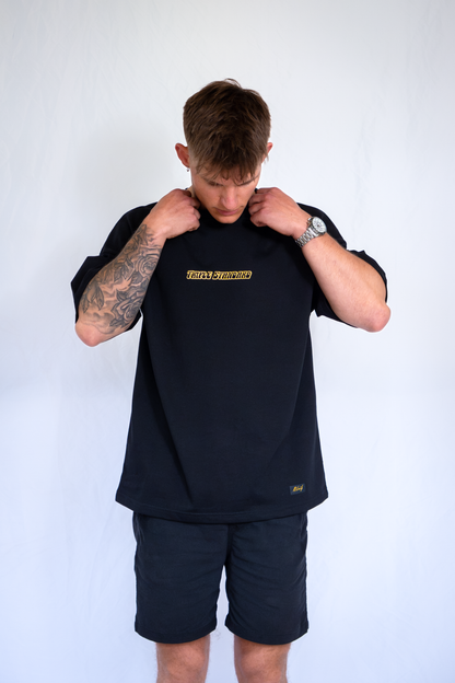Heavyweight Cotton Box-Fit Tee / "PHASES"