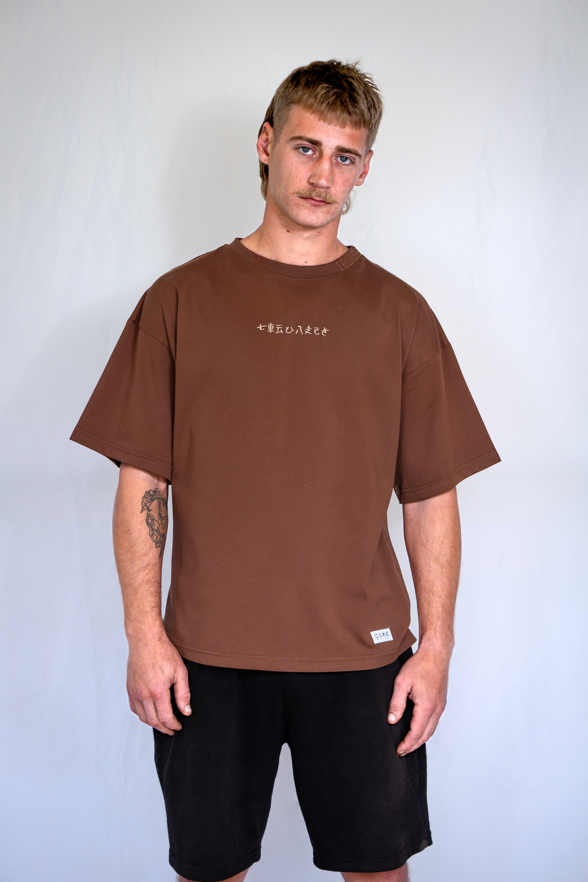 Heavyweight Box-Fit Tee / "KOTOWAZA"