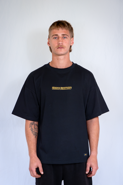 Heavyweight Cotton Box-Fit Tee / "PHASES"